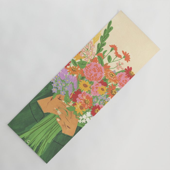 Favourite flowers Yoga Mat
