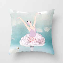 Between heaven and earth Throw Pillow