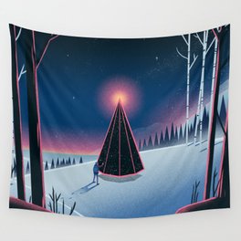 Forest Fire Wall Tapestry