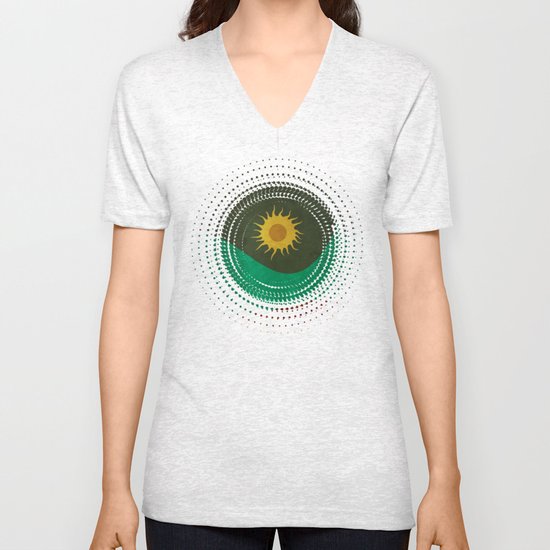 color under the sun (III) Unisex V-Neck