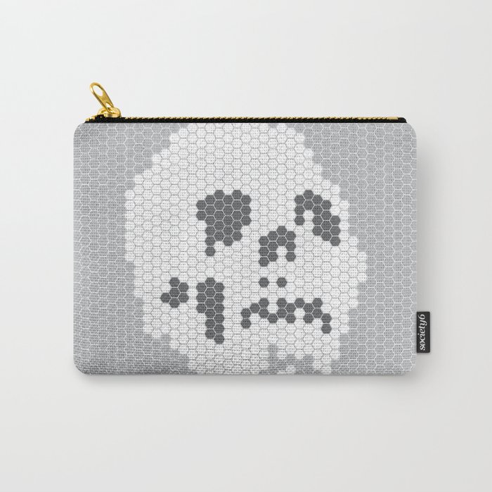 Skull Tile Carry-All Pouch