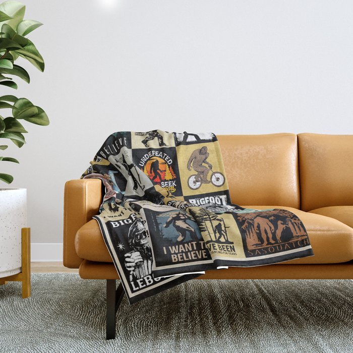 Bigfoot hot sale fleece blanket