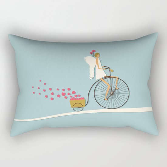 Love Delivery Rectangular Pillow