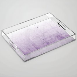 Radiant Orchid Purple Ombre Acrylic Tray