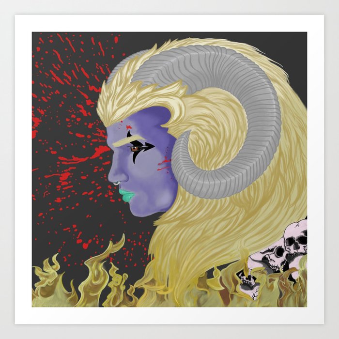 Ares Thrace Art Print