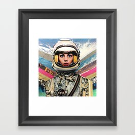 Here They Come Again Framed Art Print