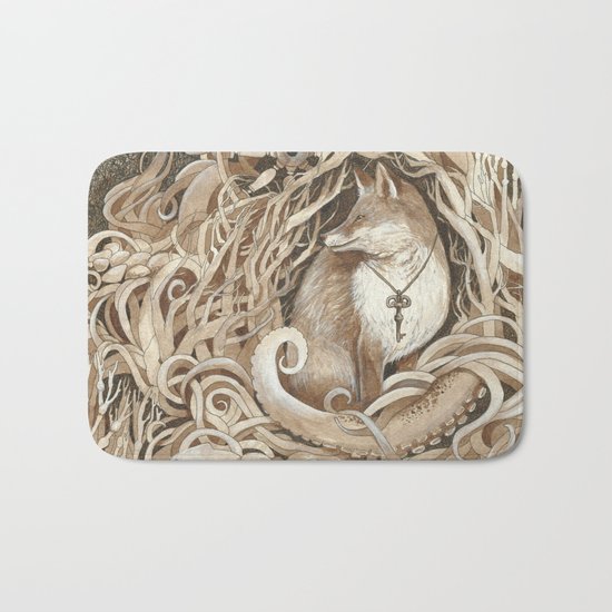 The Fox and the Sea Bath Mat