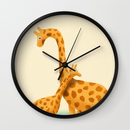 Giraffes Wall Clock