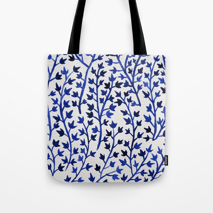 Porcelain Ivy Tote Bag