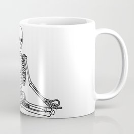 Meditation Skeleton Coffee Mug