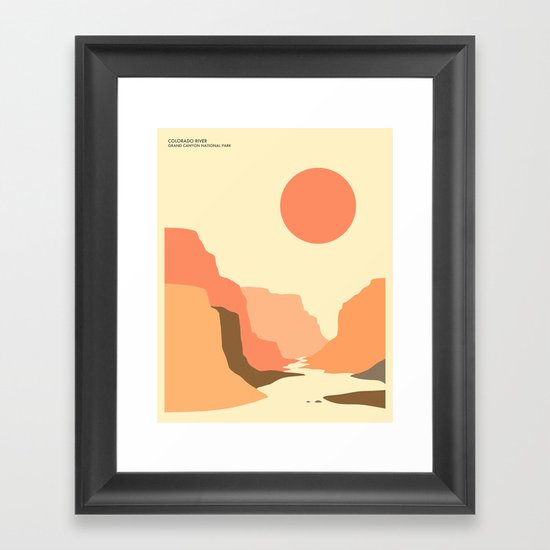 GRAND CANYON NATIONAL PARK Framed Art Print