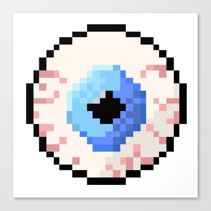 Eyeball Canvas Print