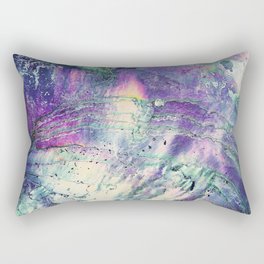 Abstract Purple Abalone Shell Rectangular Pillow