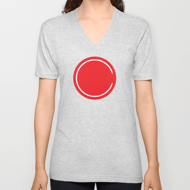 Red Circle Riverdale Unisex V Neck By Quotecity Society6