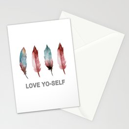 Love Yo-Self Stationery Card