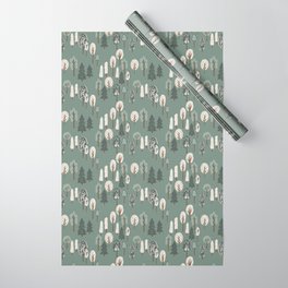 Woodland Forrests - Green Bay Wrapping Paper