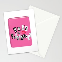 Burn The Patriarchy Stationery Card