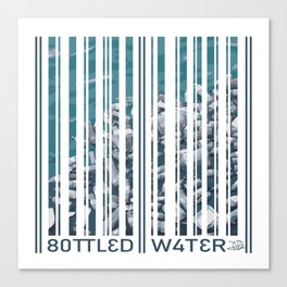 Bottled Water Canvas Print