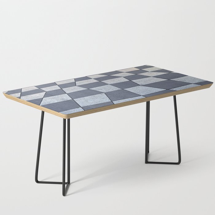 Black and White Road Coffee Table