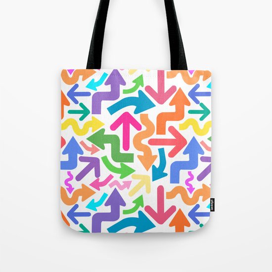 Arrow color Tote Bag