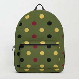 Halloween Dot Pattern Backpack