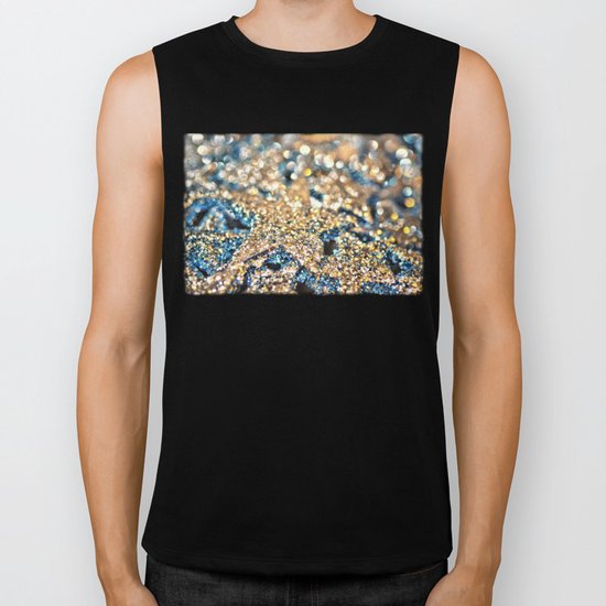 Starry Wishes and Bokeh Dreams... Biker Tank