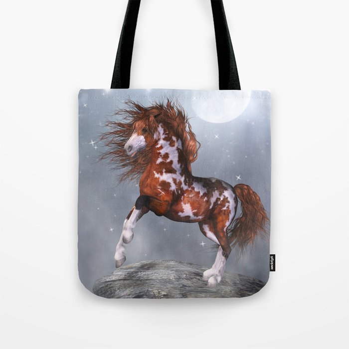 Native Horse Tote Bag