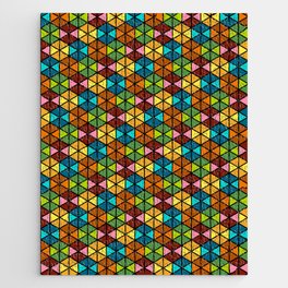 Hexagon Pattern Two Jigsaw Puzzle