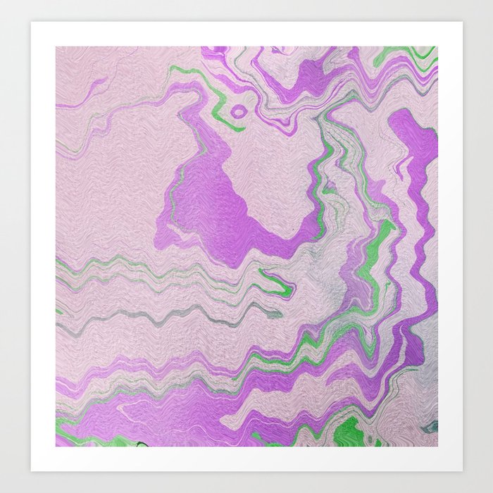 Purple air Art Print