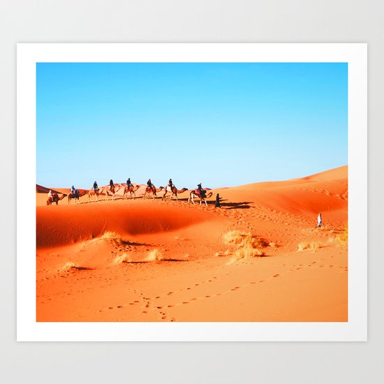 No Desert Heartbeats Art Print