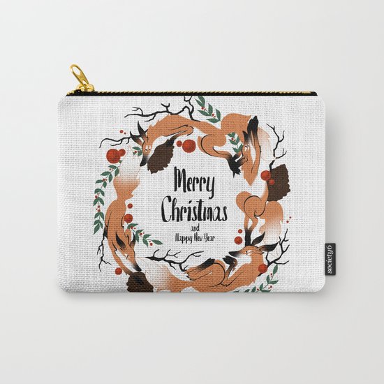 Merry Christmas Carry-All Pouch
