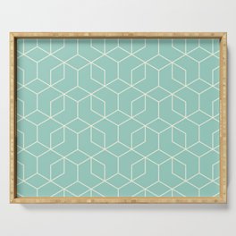 Geometric Vector Pattern 1 Serving Tray