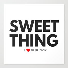 SWEET THING Canvas Print