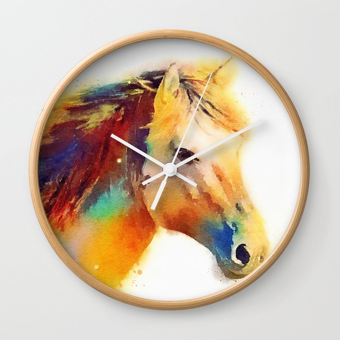 The Spirited - Horse Wall Clock