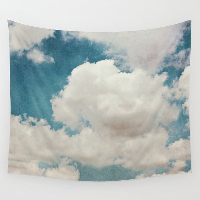 January Clouds Wall Tapestry