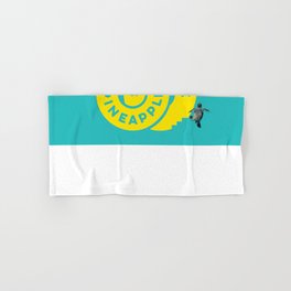 PineappleStaircase | Official Logocolor 2015 in Turquoise/Yellow + Honu Hand & Bath Towel