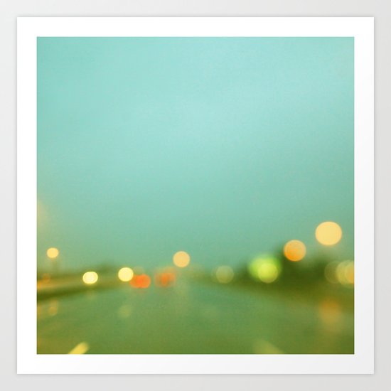 Rainy Days and Mondays Art Print