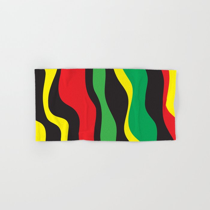 Green and black 2025 towels