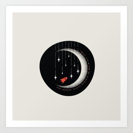 Darkest Nights Art Print