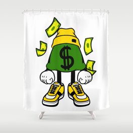 money Shower Curtain
