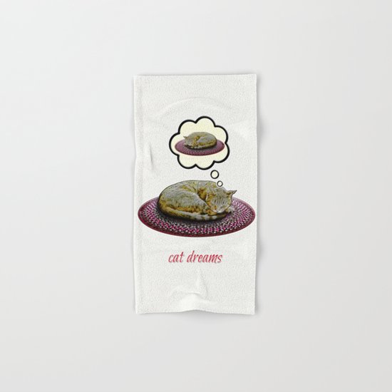Cat Dreams Hand & Bath Towel