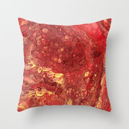 Shades of Ginger Throw Pillow