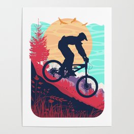 Mountain Bike Poster