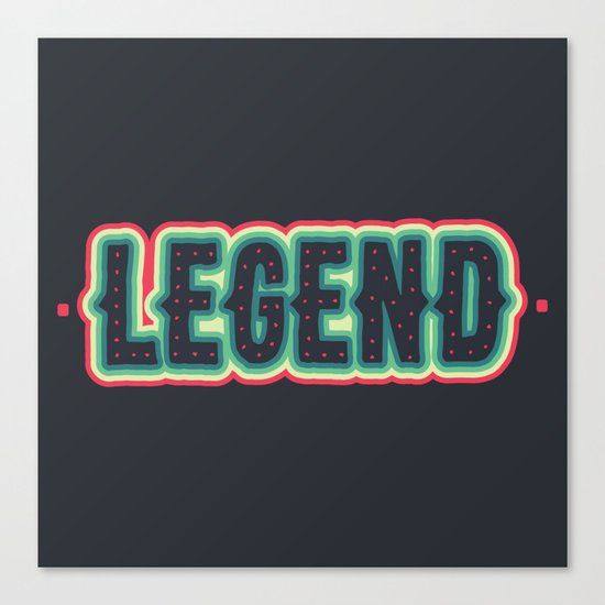 Legend Canvas Print