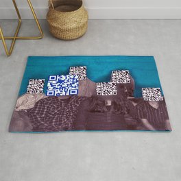 The Modern Family Rug | Collage, Mixed Media, Photo, Funny 