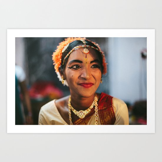 Awaiting Her Dance Performance Art Print