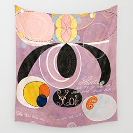 The Ten Largest, Group IV, No.6 by Hilma af Klint Wall Tapestry