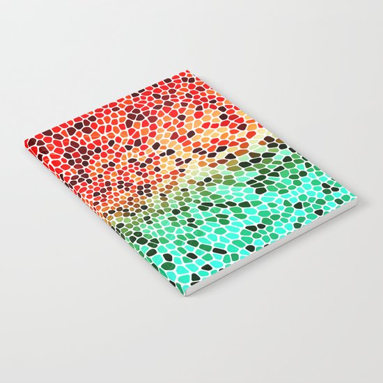THINK MINTY ORANGE Notebook