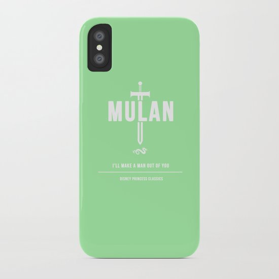Disney Princesses: Mulan Minimalist iPhone Case