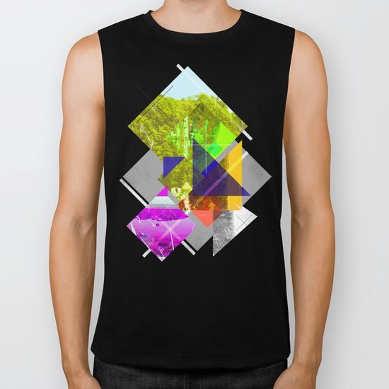 Fractal Nature Biker Tank